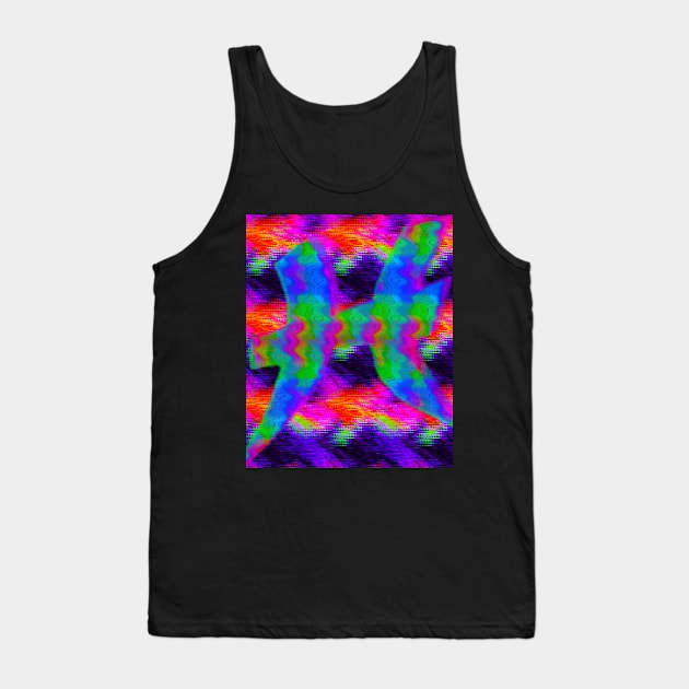 Pisces Blur Tank Top by indusdreaming
